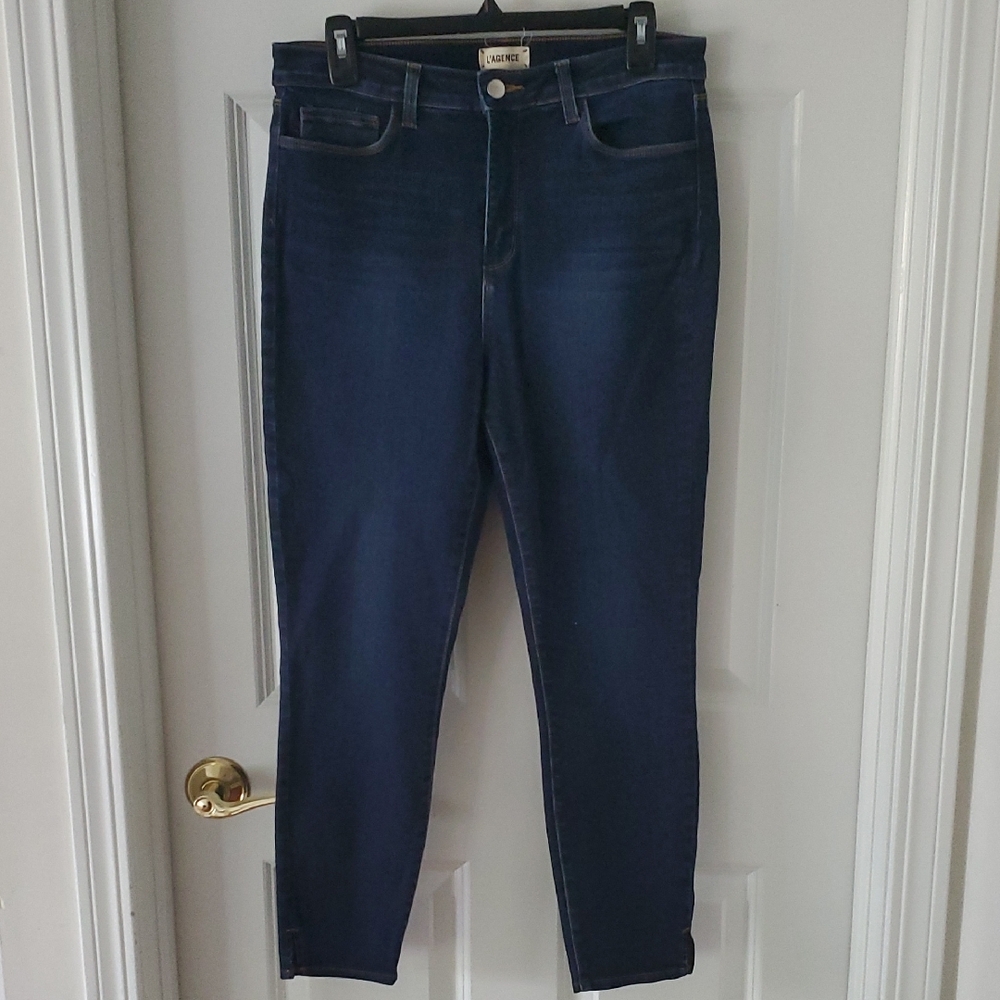 L'AGENCE Women's Avery Highrise Skinny Jeans Size 31